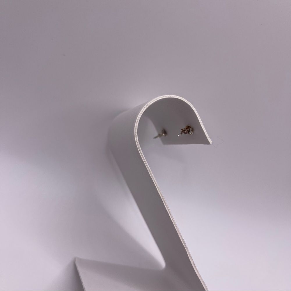 GUCCI Authentic Butterfly "Made in Italy" Logo 925 Sterling Silver Earrings - Picture 4 of 14